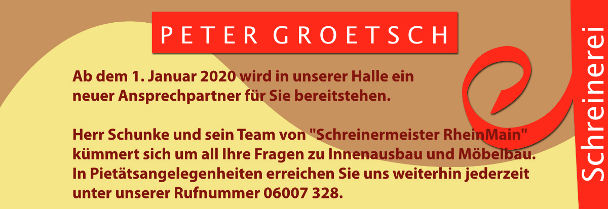 Info Schreinerei Groetsch